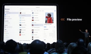 Apple is making the iPad more like a traditional computer with more advanced file management and a desktop-class browser.